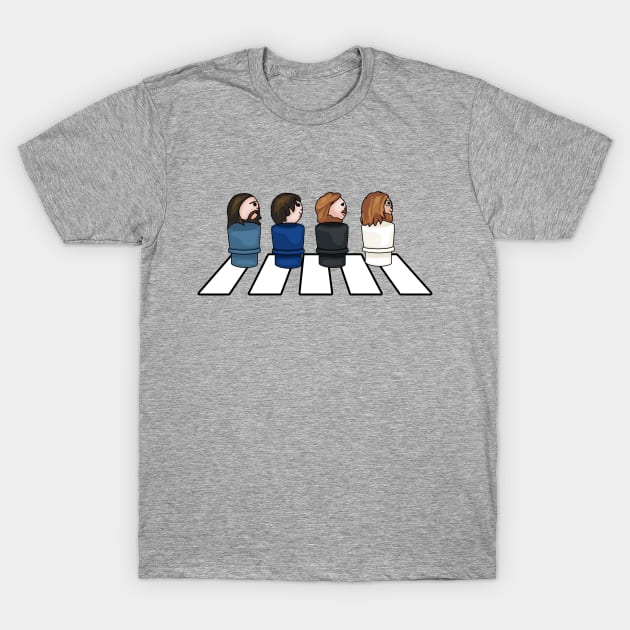 FPLP Abby Road Fan Art T-Shirt by Slightly Unhinged